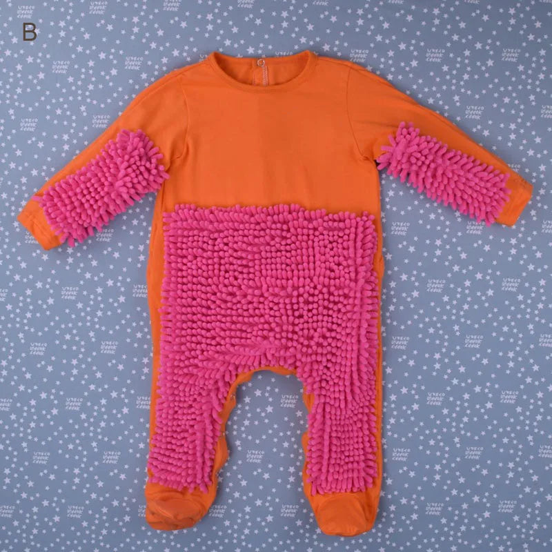 Baby Mop Rompers