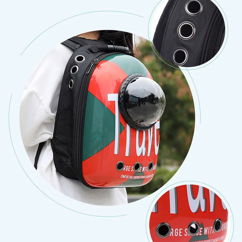 Dog Astronaut Capsule Backpack