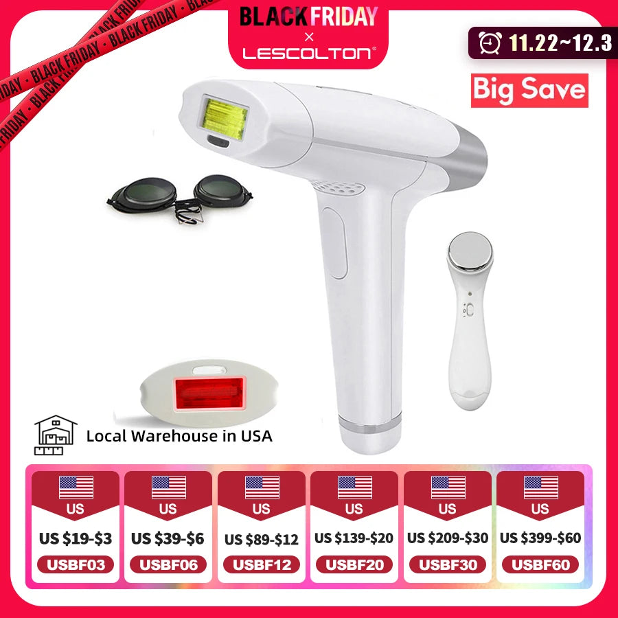 2in1 Laser Hair Removal Machine