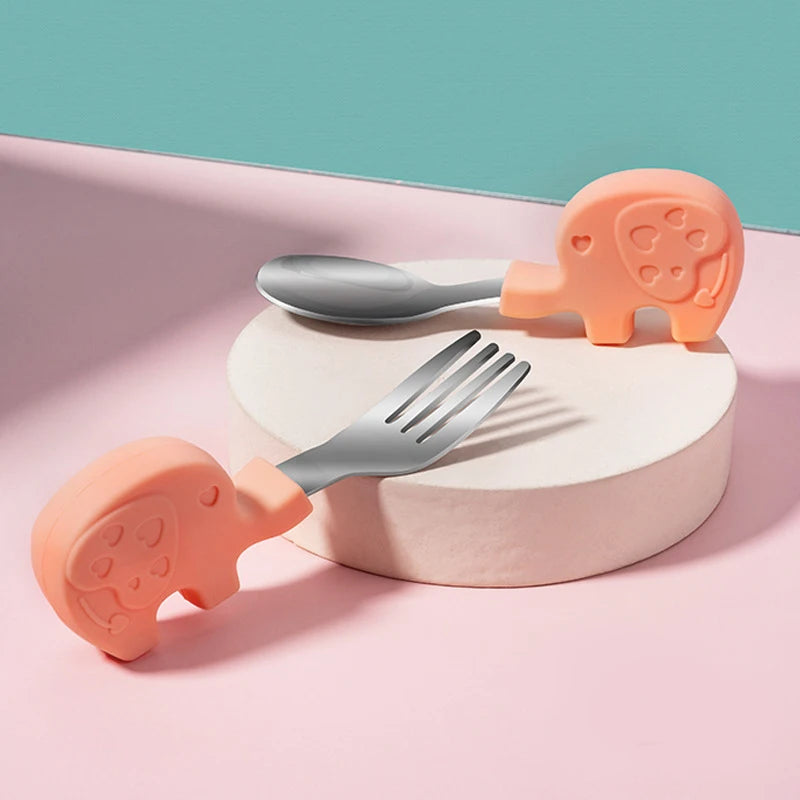 Stainless Steel Toddler Cutlery Set