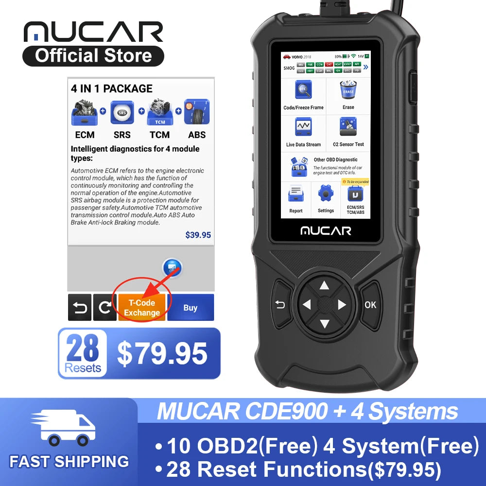 MUCAR CDL20 Automotive Code Reader