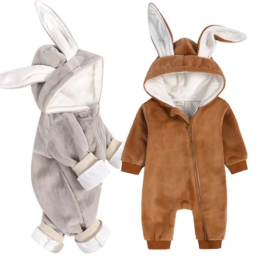 Cutest Warm Bunny Rompers