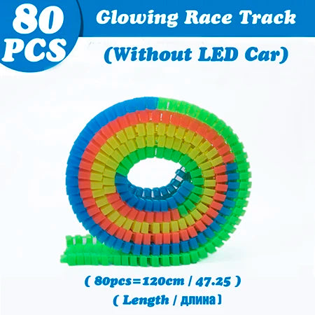 Magic Glow Racing Track Set