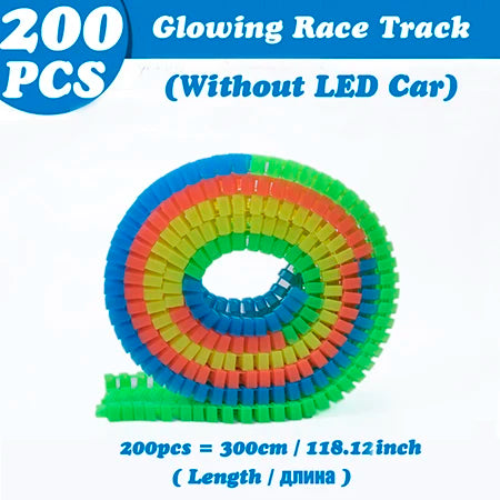 Magic Glow Racing Track Set