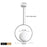 Nordic Glass Ball Pendant