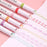 6pcs Curve Liner Marker Pens