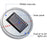 Solar Powered LED Cup Mats