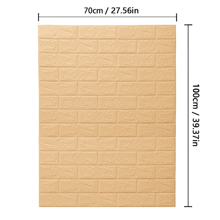 Brick Pattern Wall Sticker