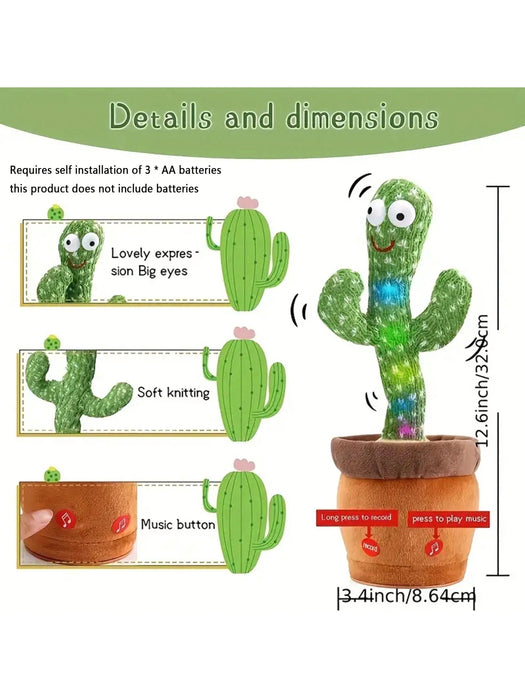 Dancing and Talking Cactus Mimics and Sings