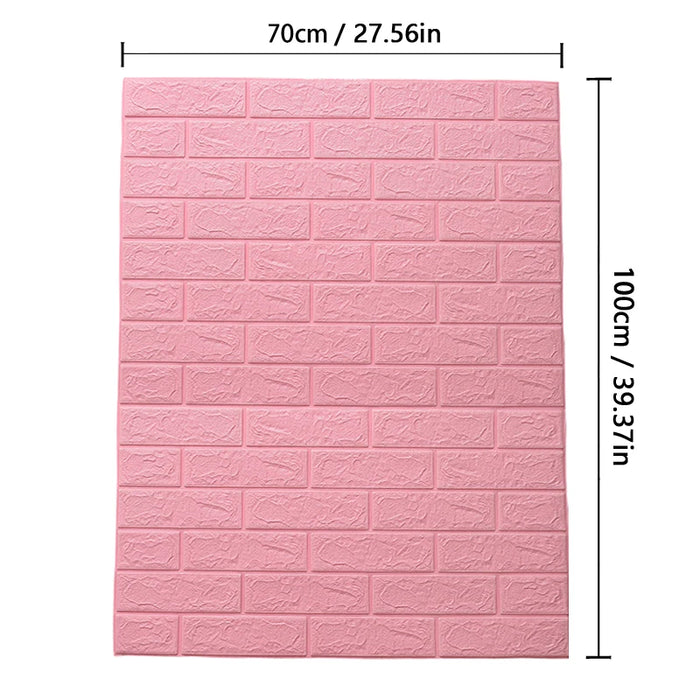 Brick Pattern Wall Sticker