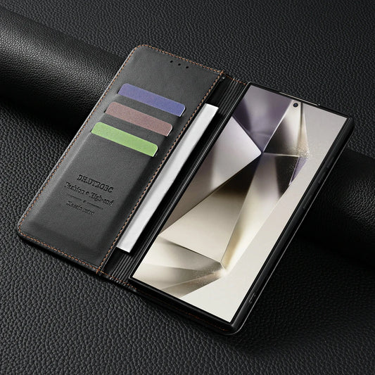 Flip Wallet Leather Case