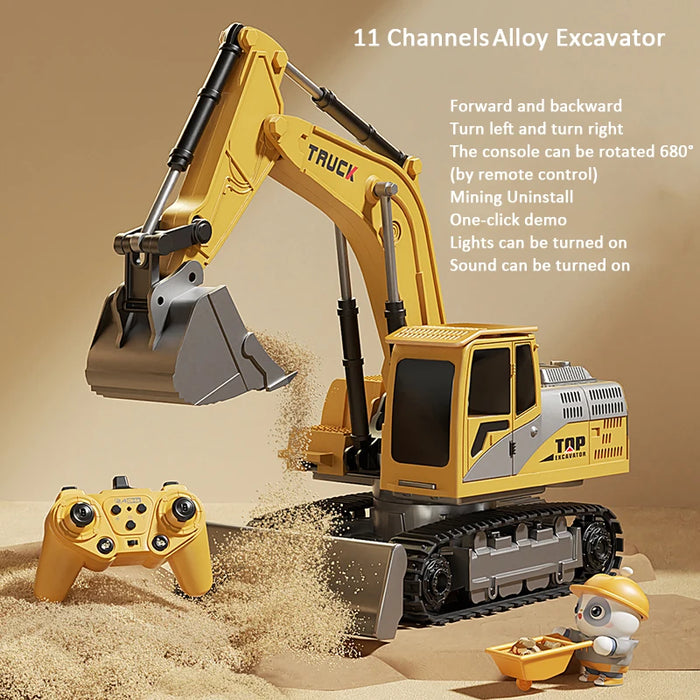 Excavator Remote Control RC Car Toy